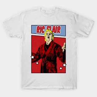 Ric Flair Pop Art Comic Style T-Shirt